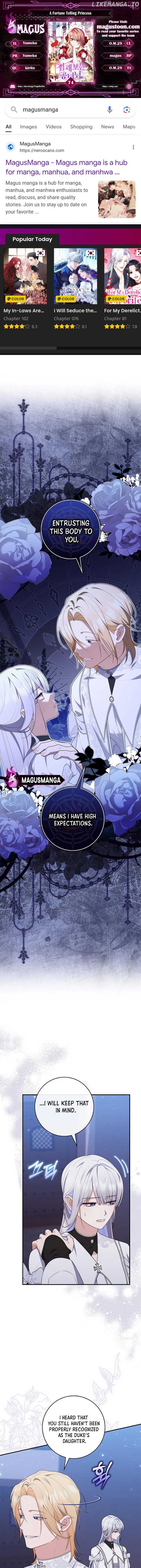 Read A Fortune Telling Princess en Manga Online