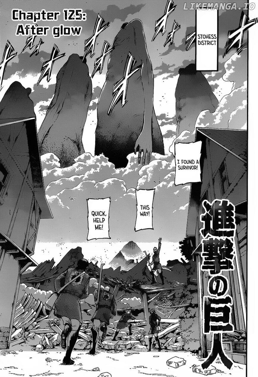 Read Attack on Titan en Manga Online