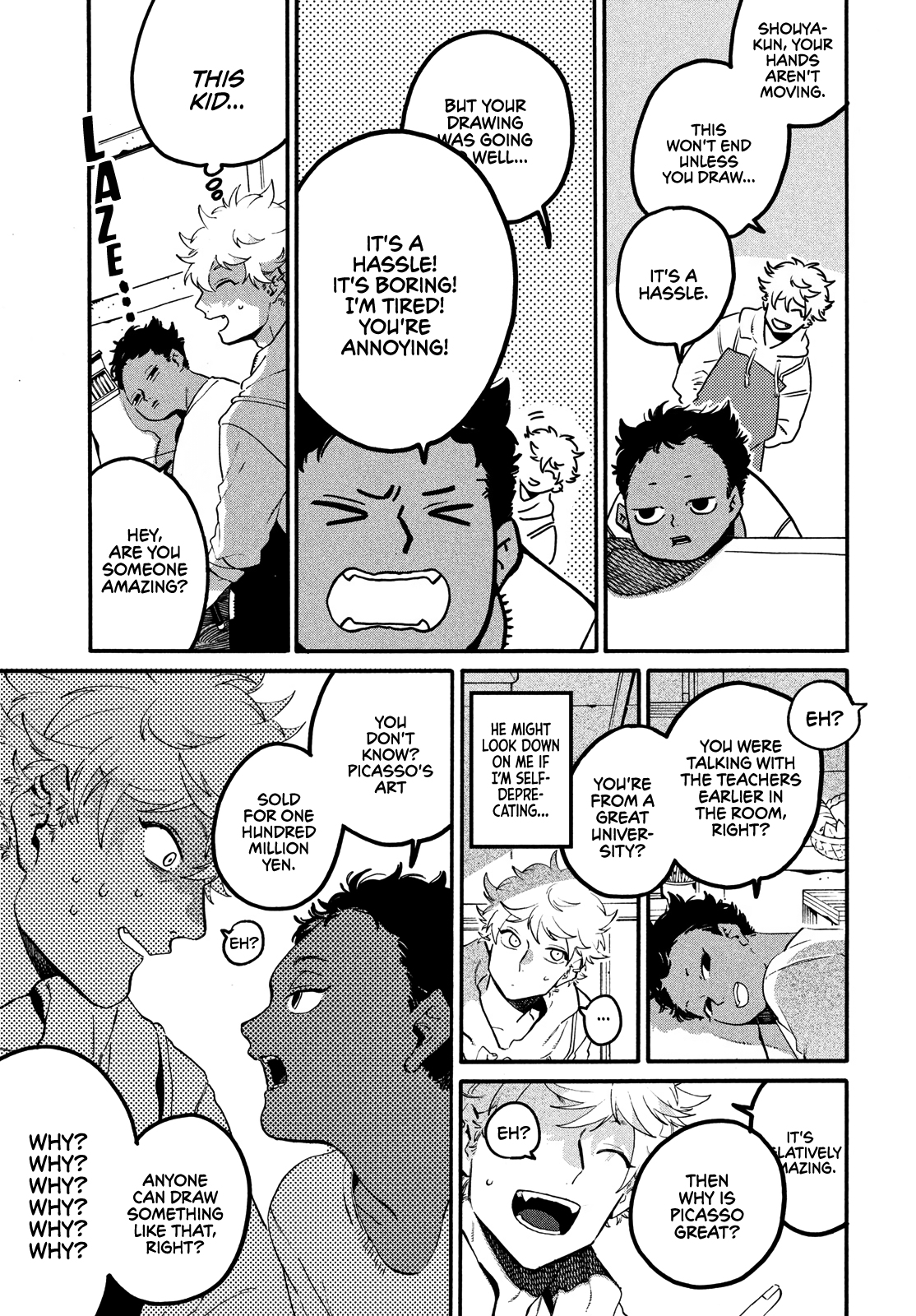 Read Blue Period en Manga Online