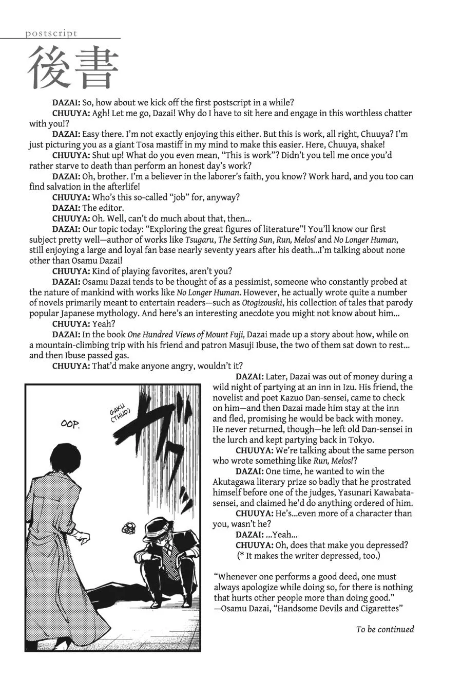 Read Bungou Stray Dogs en Manga Online