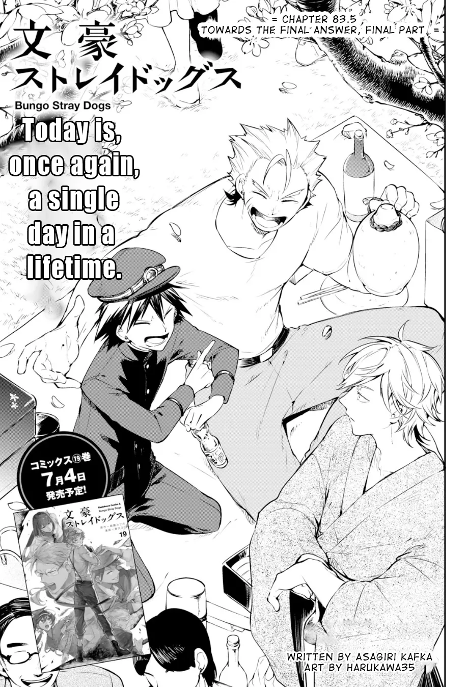 Read Bungou Stray Dogs en Manga Online