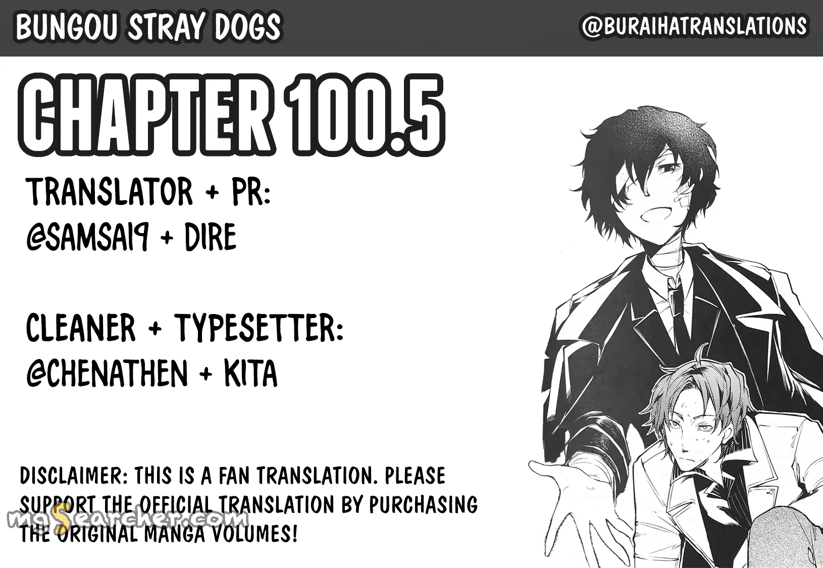 Read Bungou Stray Dogs en Manga Online