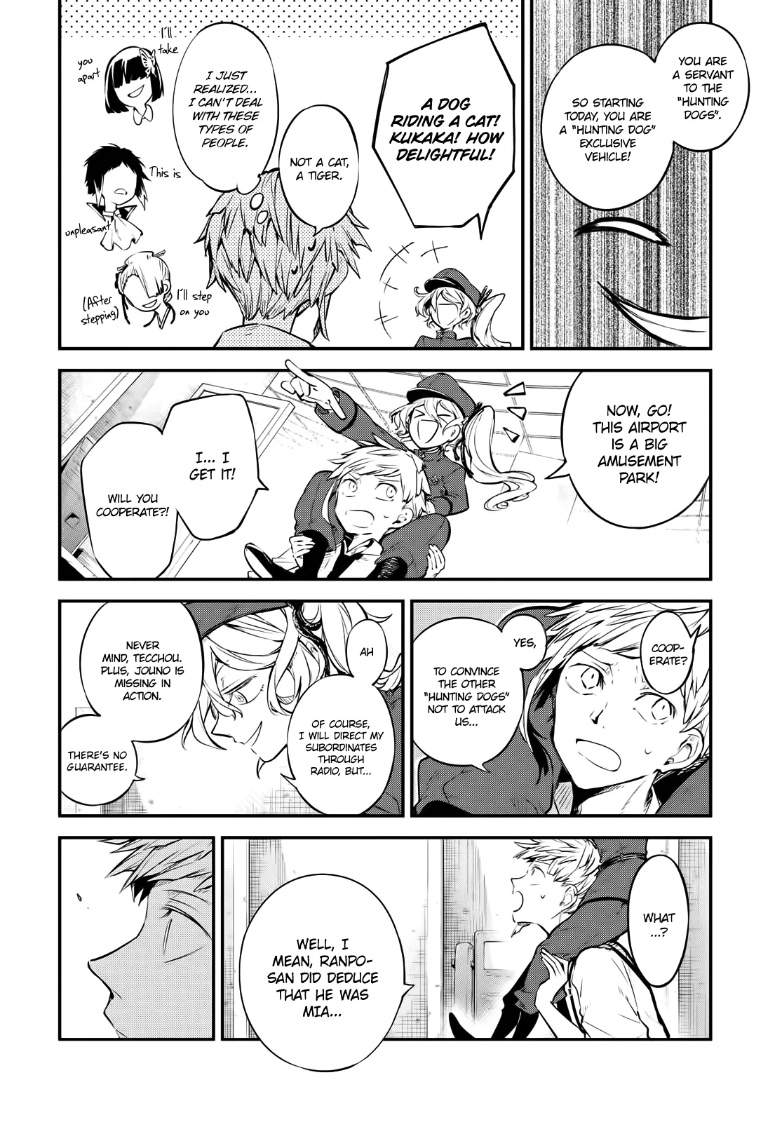 Read Bungou Stray Dogs en Manga Online