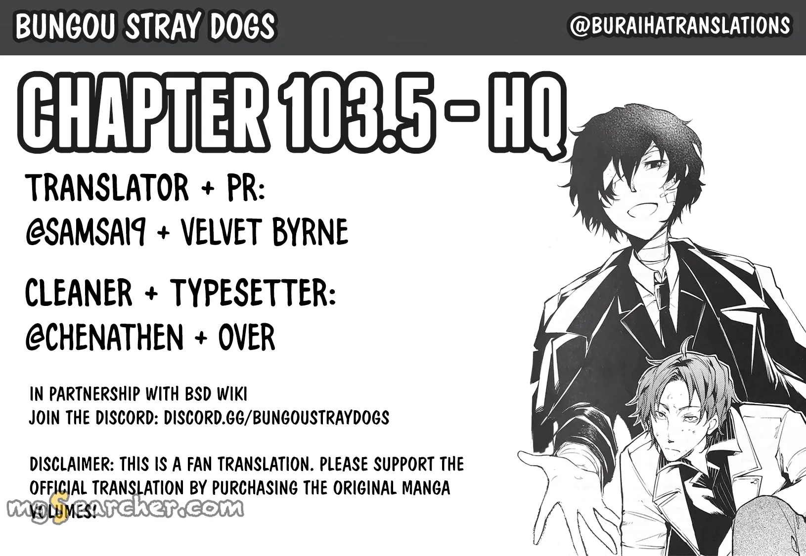 Read Bungou Stray Dogs en Manga Online