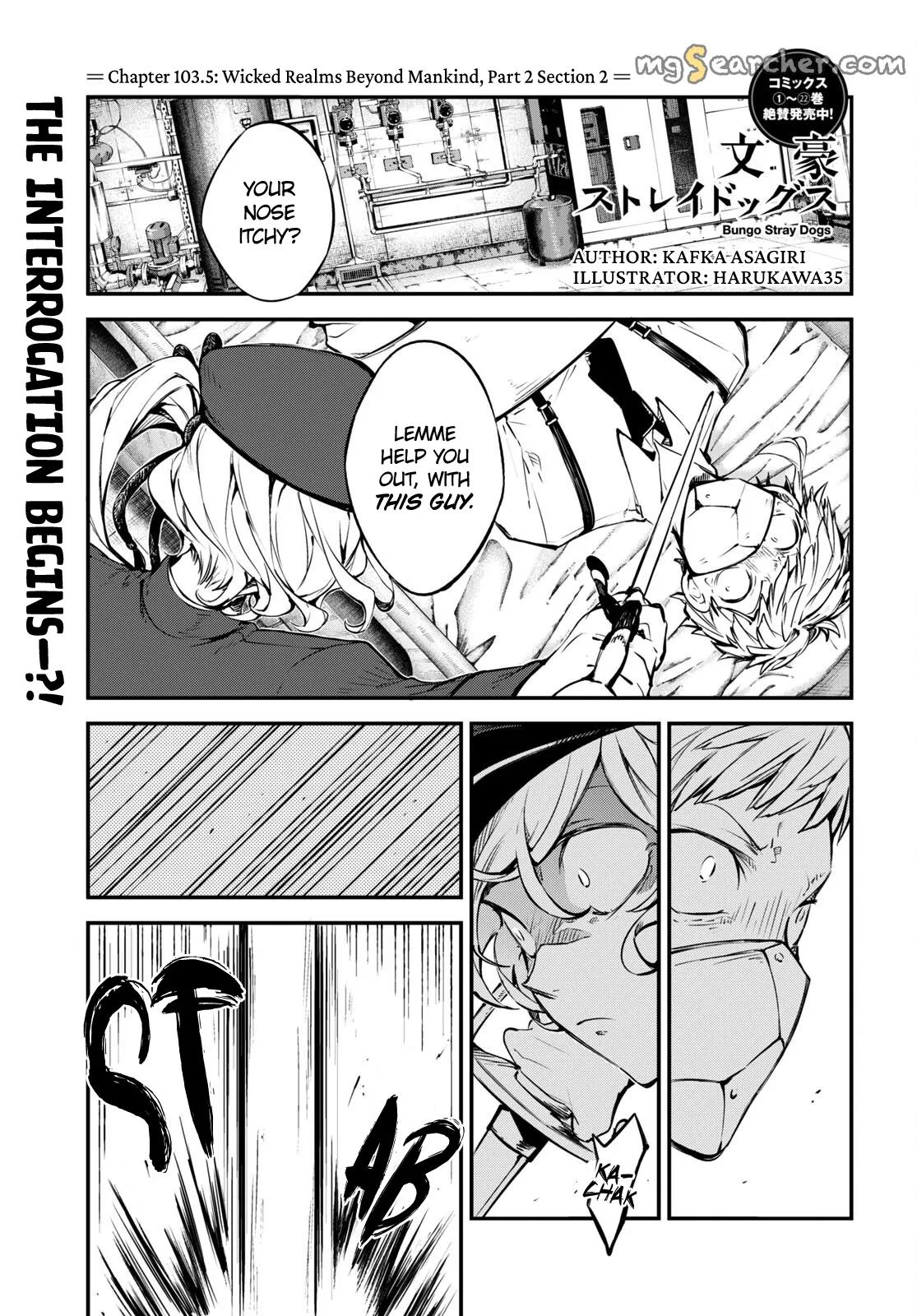 Read Bungou Stray Dogs en Manga Online