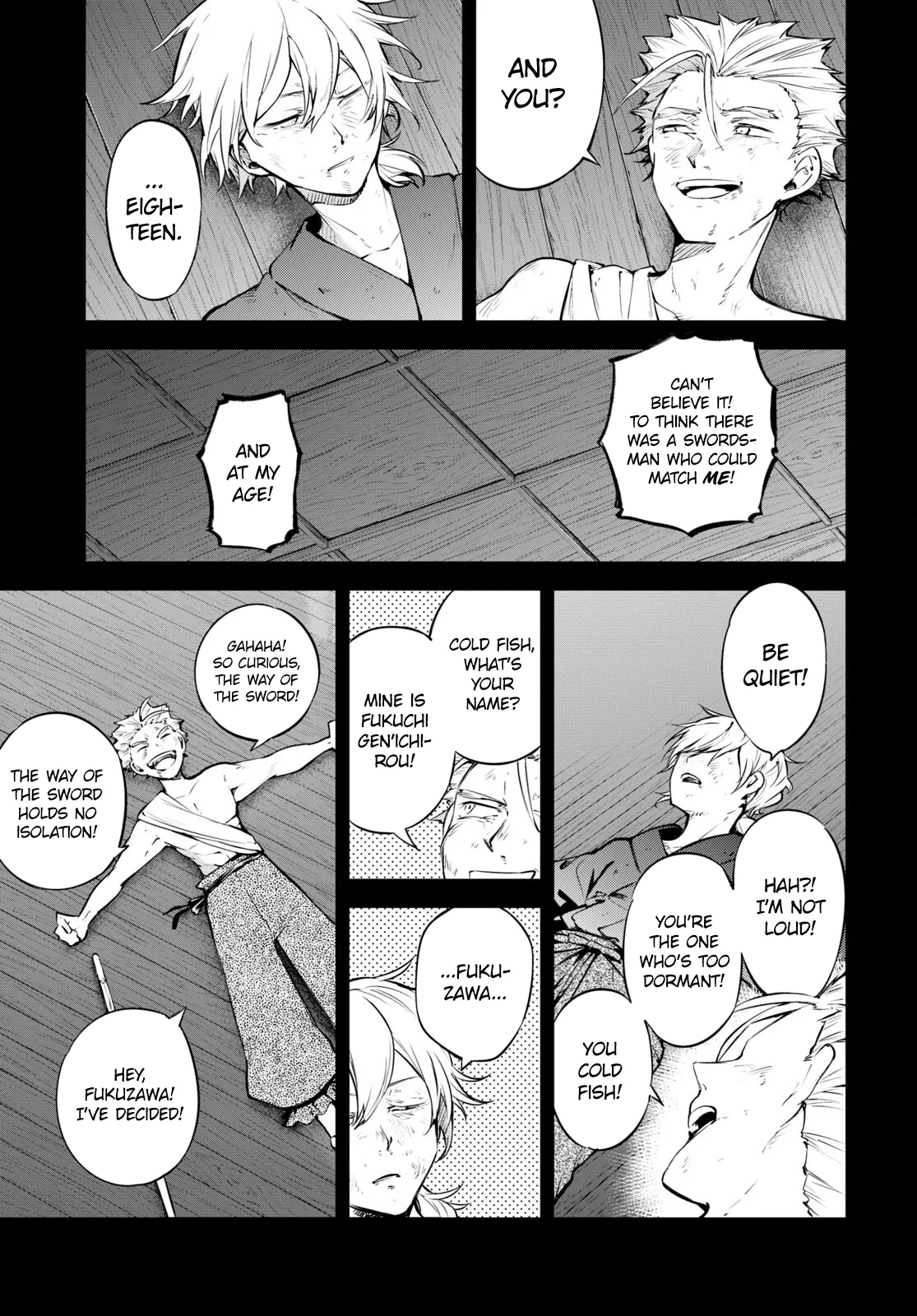 Read Bungou Stray Dogs en Manga Online