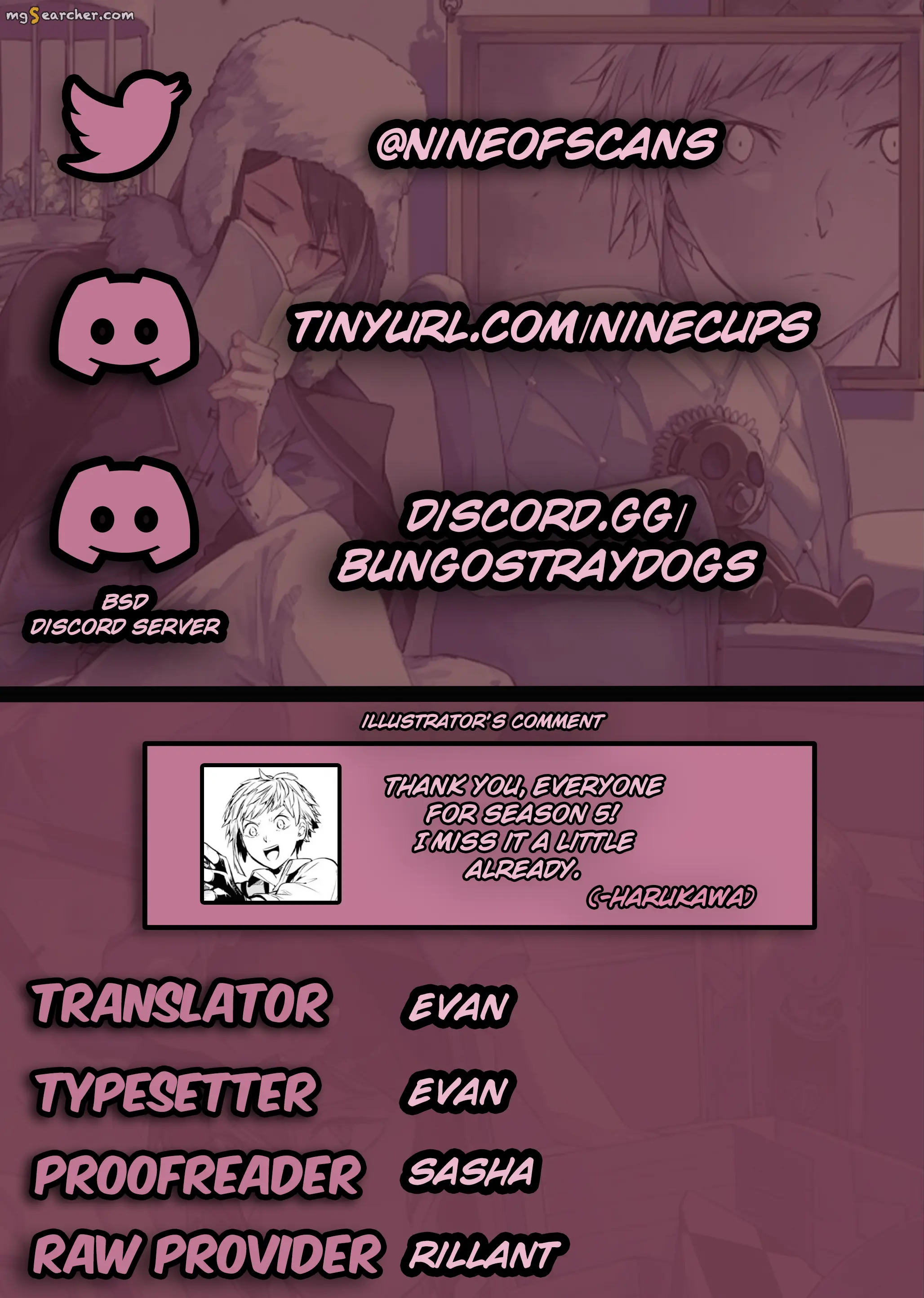 Read Bungou Stray Dogs en Manga Online