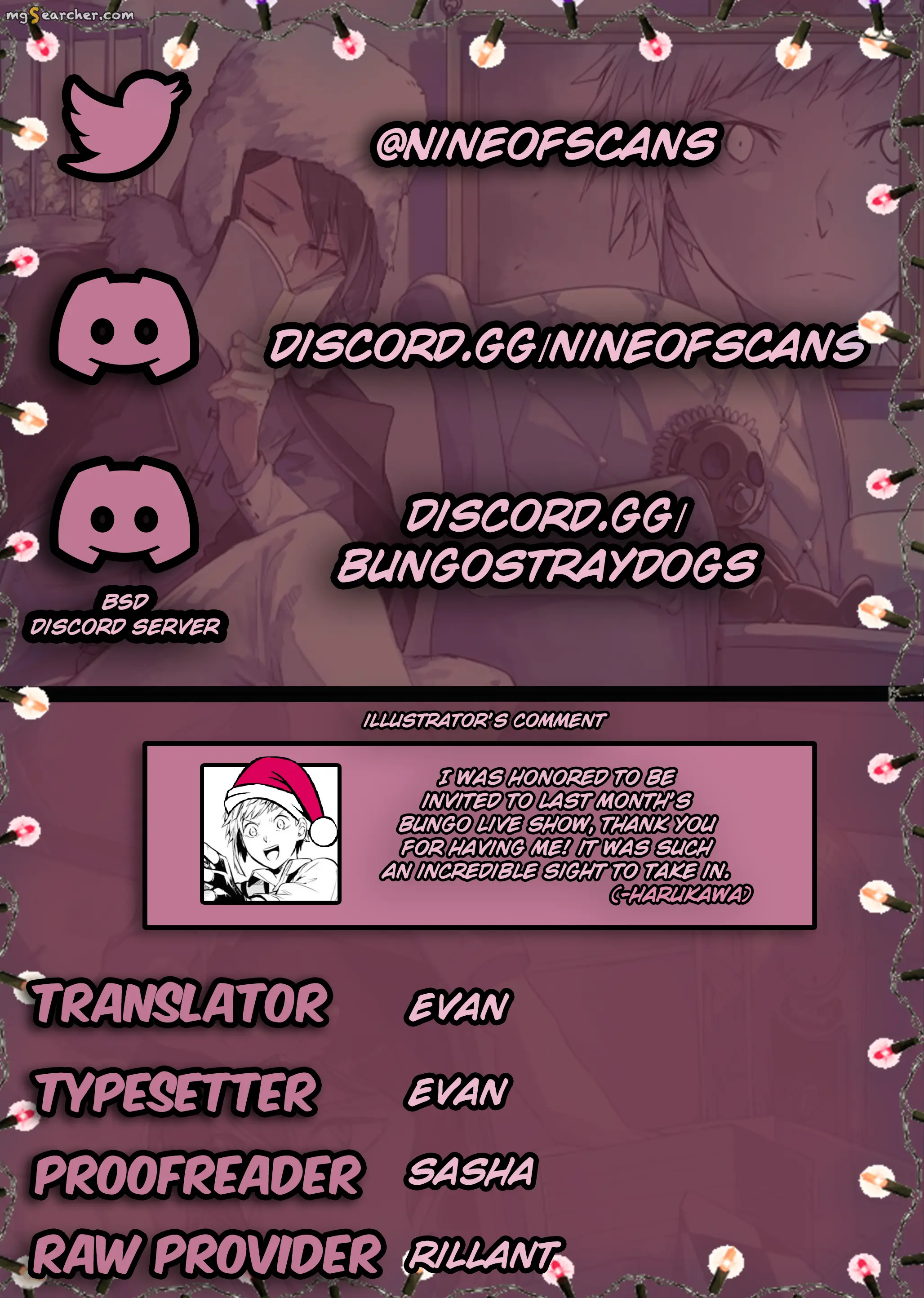 Read Bungou Stray Dogs en Manga Online