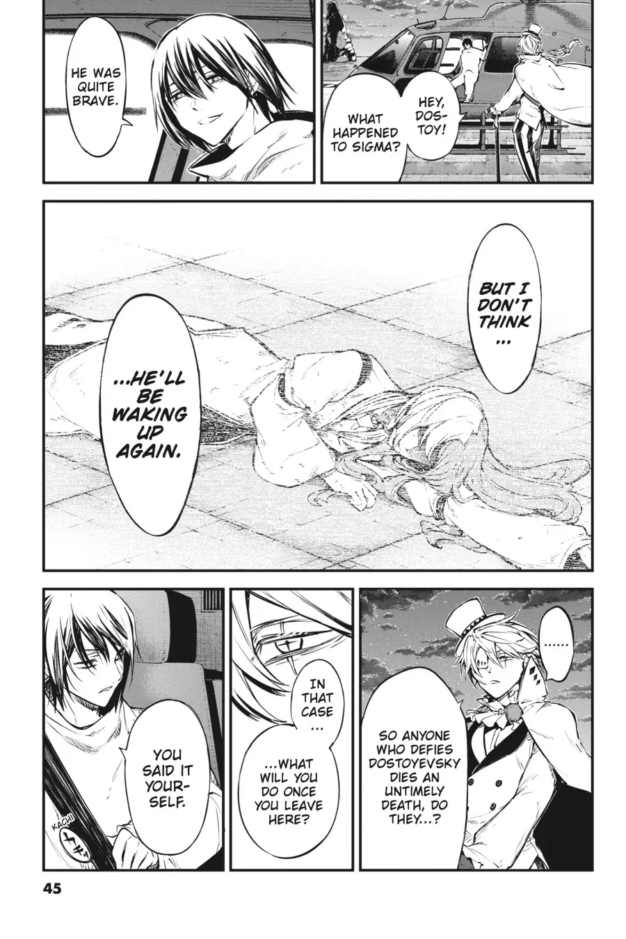 Read Bungou Stray Dogs en Manga Online