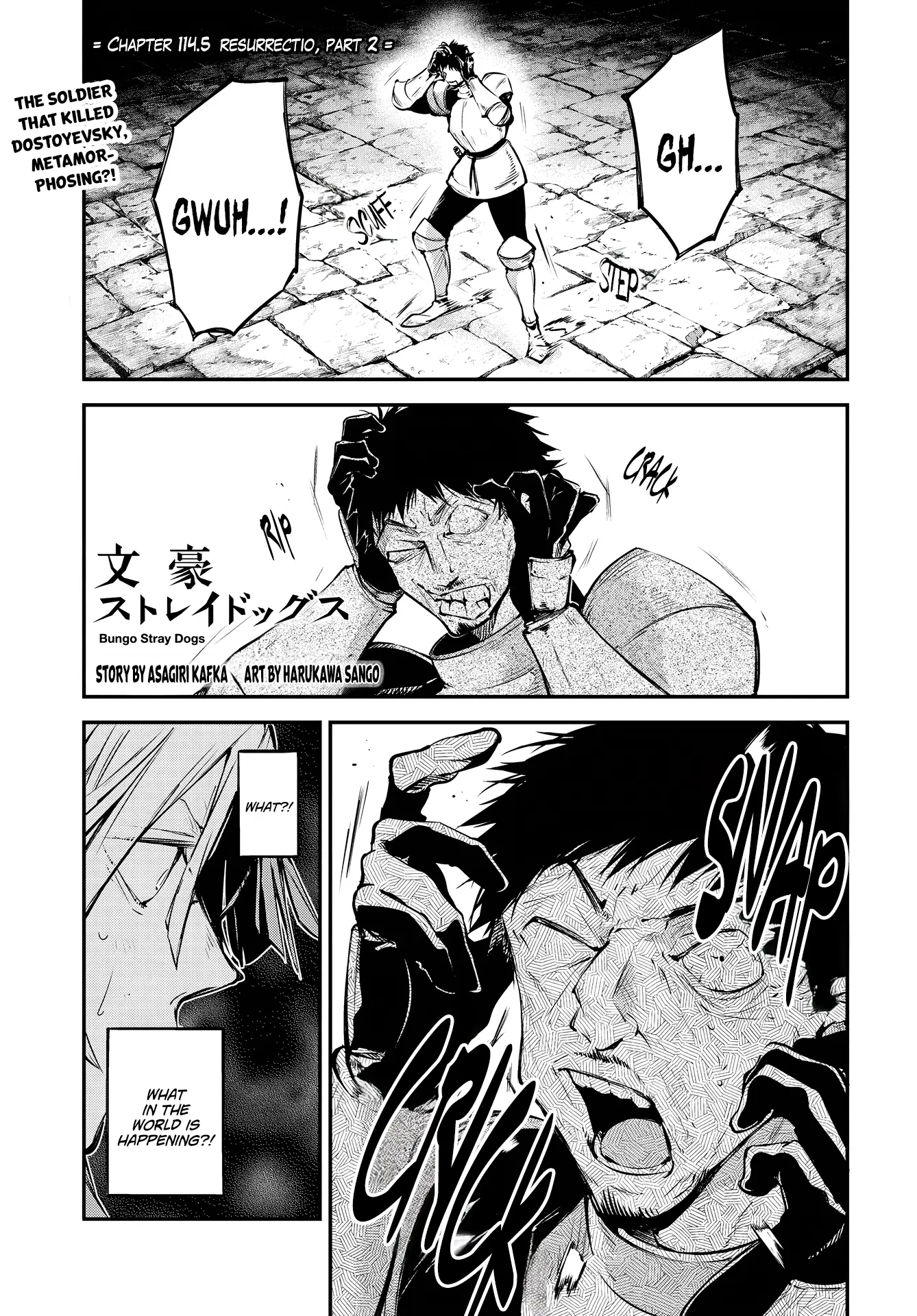 Read Bungou Stray Dogs en Manga Online