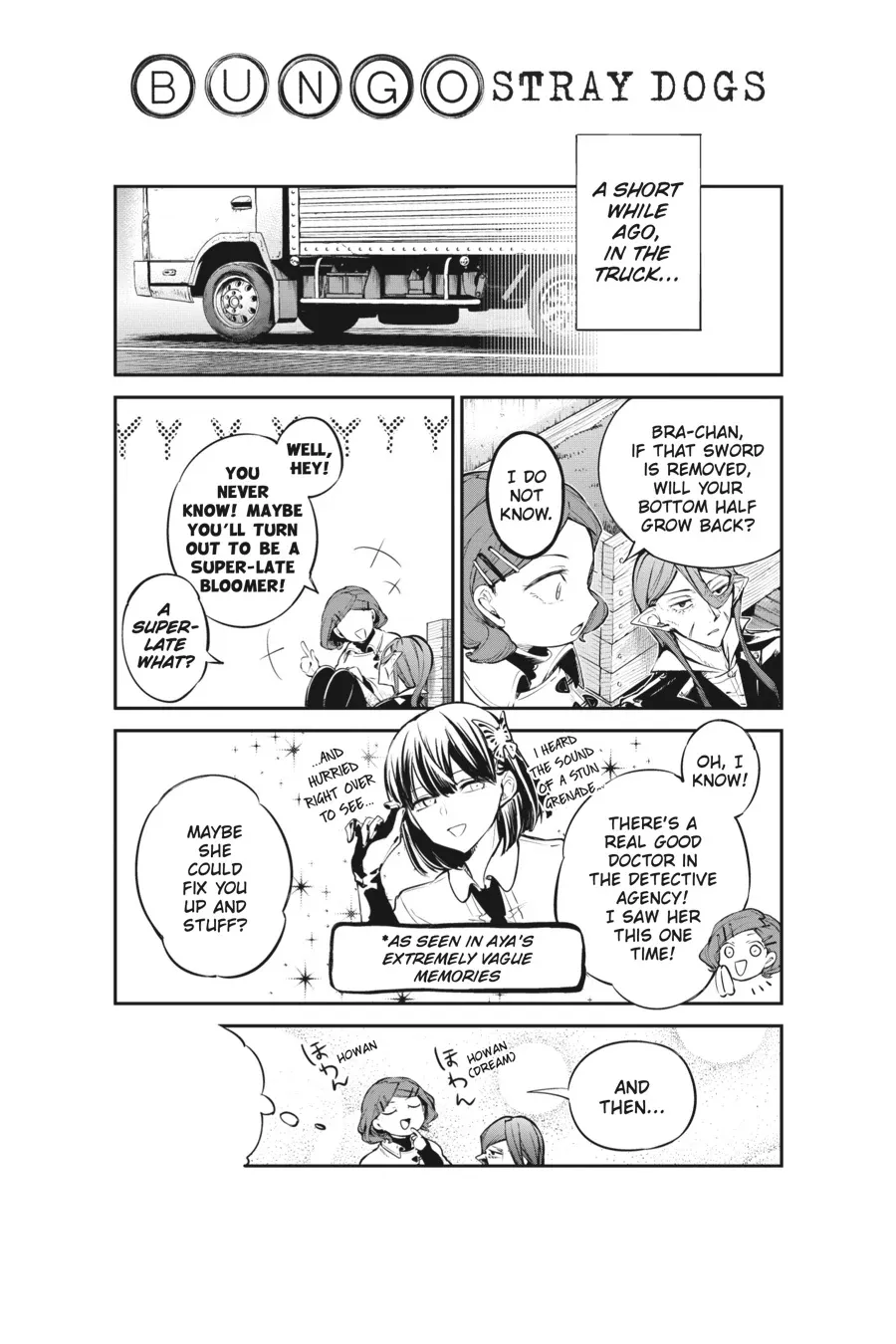 Read Bungou Stray Dogs en Manga Online