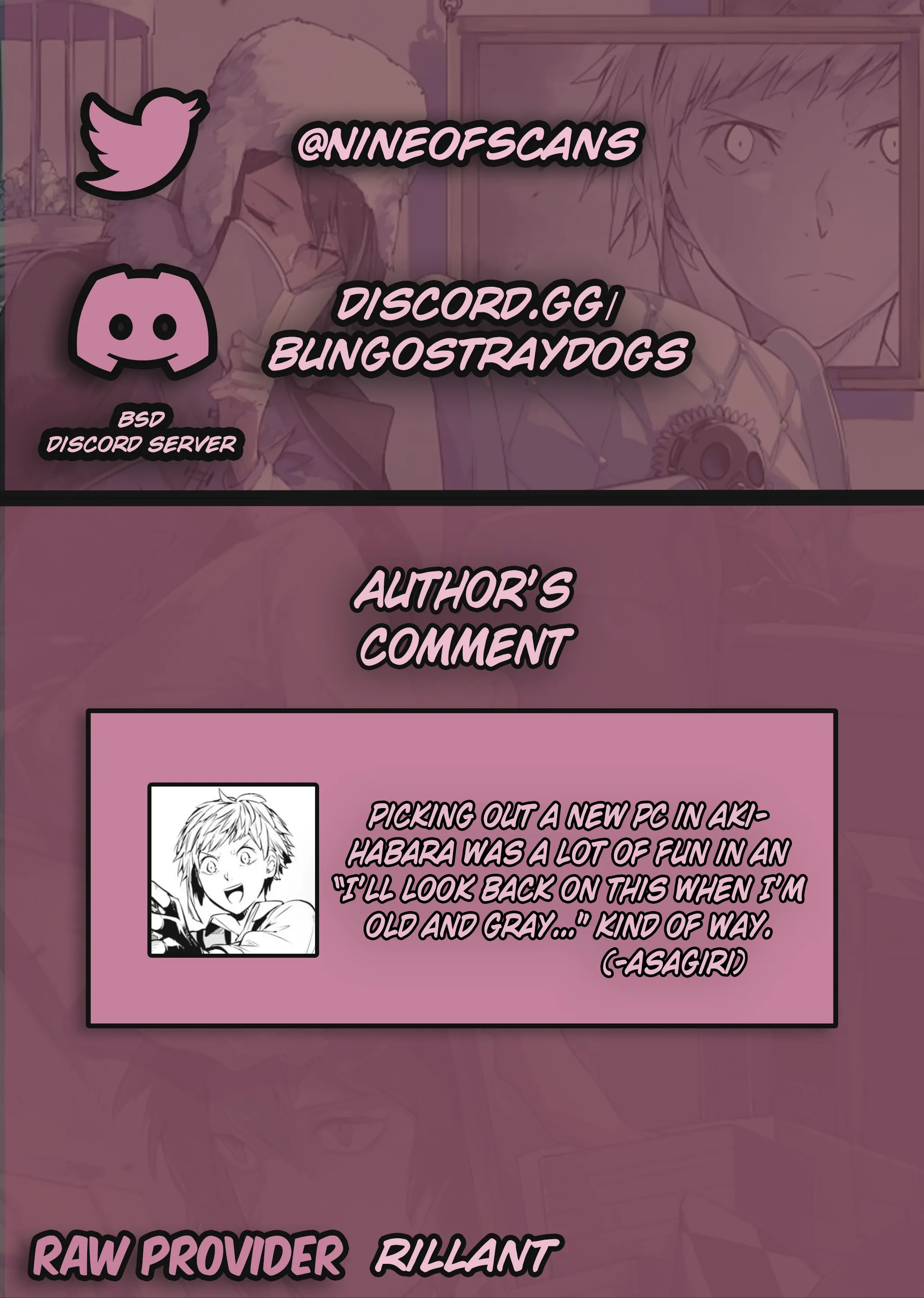 Read Bungou Stray Dogs en Manga Online