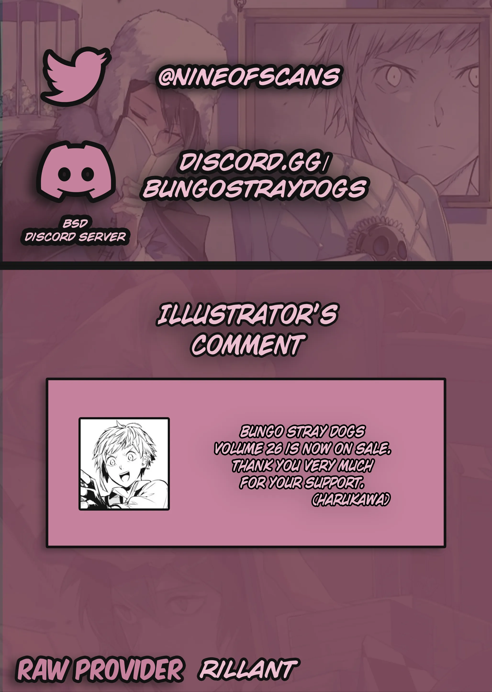 Read Bungou Stray Dogs en Manga Online