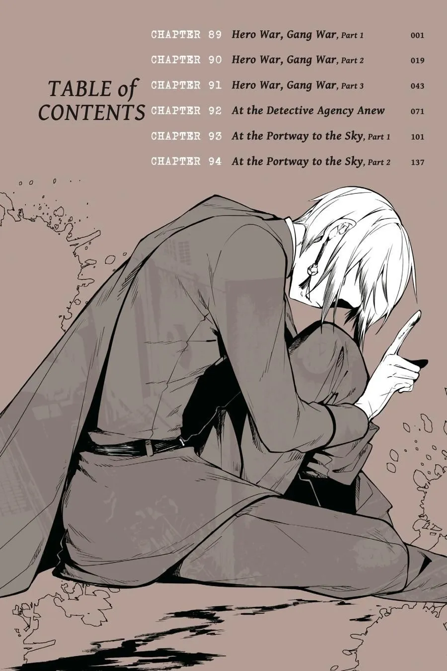 Read Bungou Stray Dogs en Manga Online