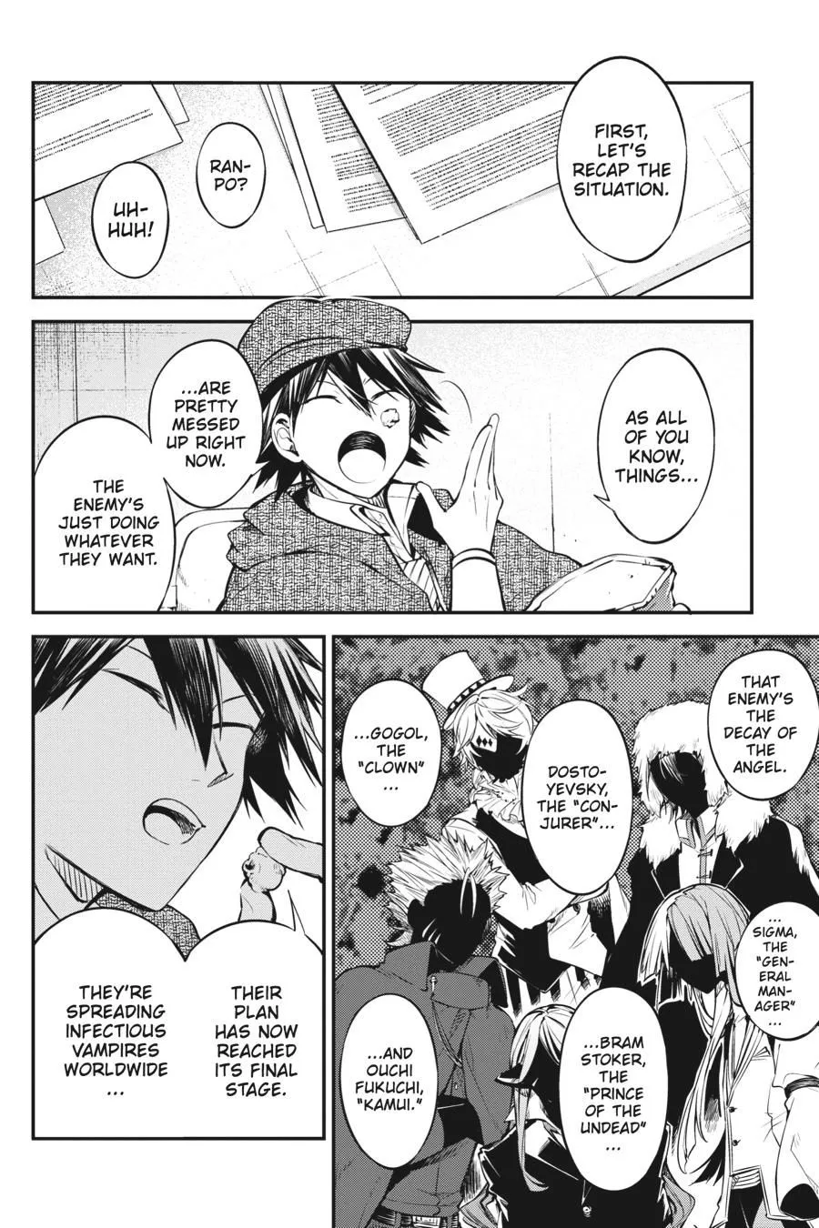 Read Bungou Stray Dogs en Manga Online