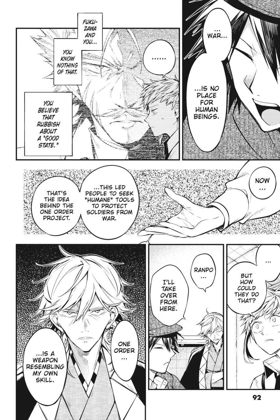 Read Bungou Stray Dogs en Manga Online