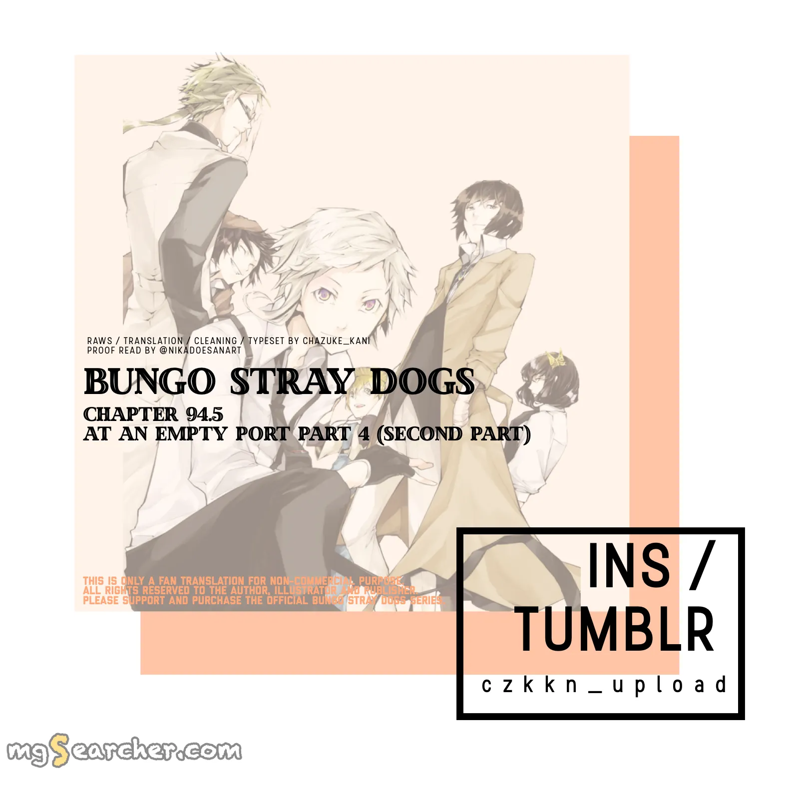 Read Bungou Stray Dogs en Manga Online