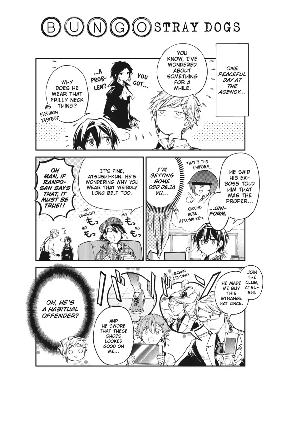 Read Bungou Stray Dogs en Manga Online
