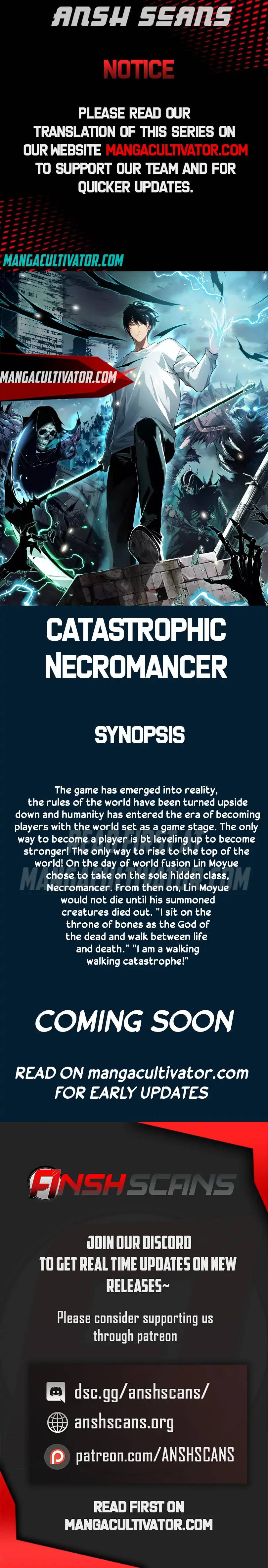 Read Catastrophic Necromancer en Manga Online