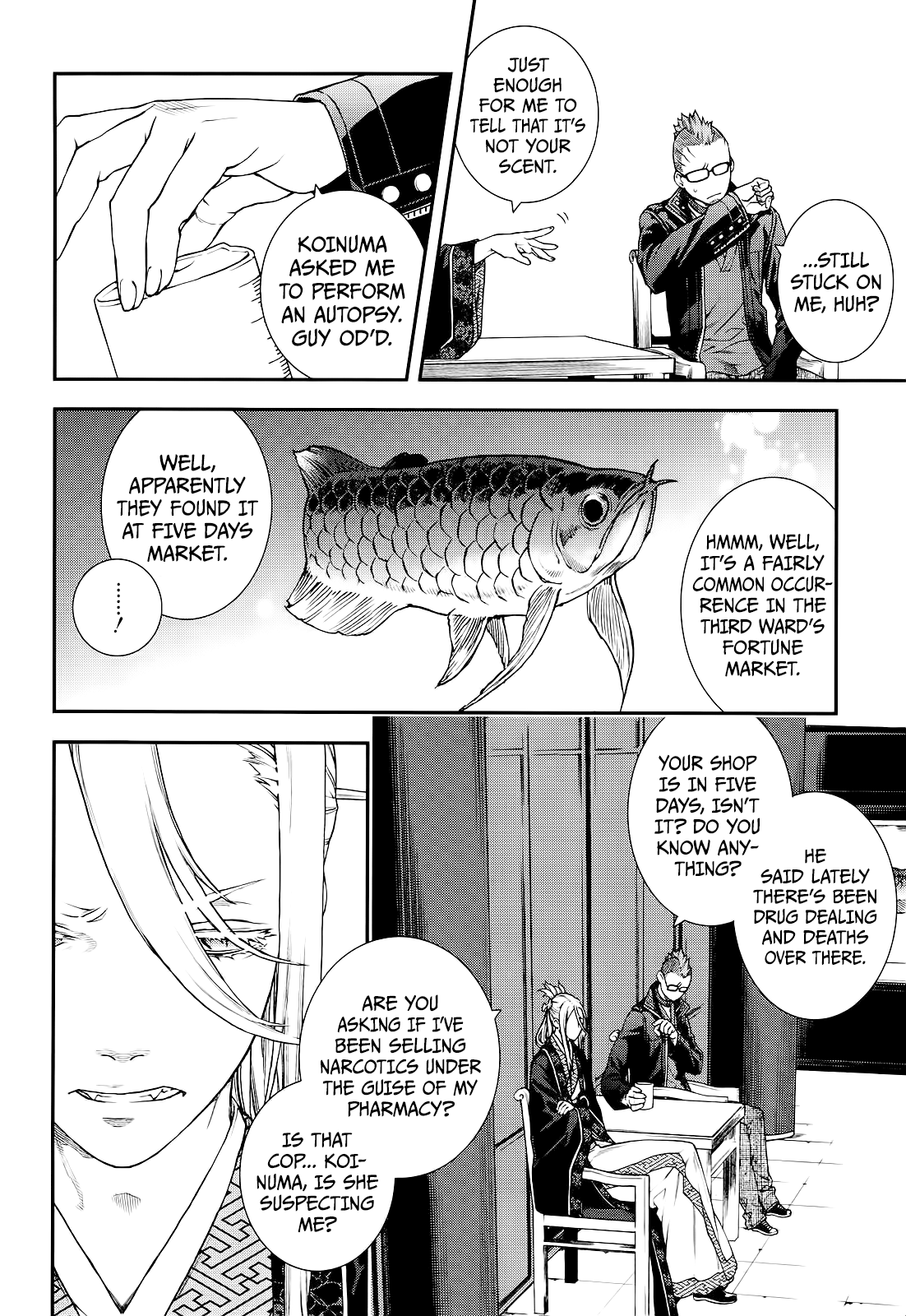 Read Croa Chimera en Manga Online
