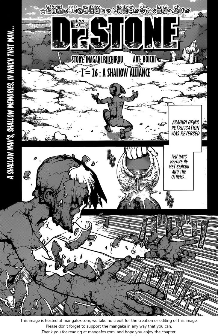 Read Dr. Stone en Manga Online