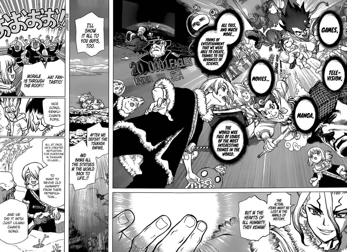Read Dr. Stone en Manga Online