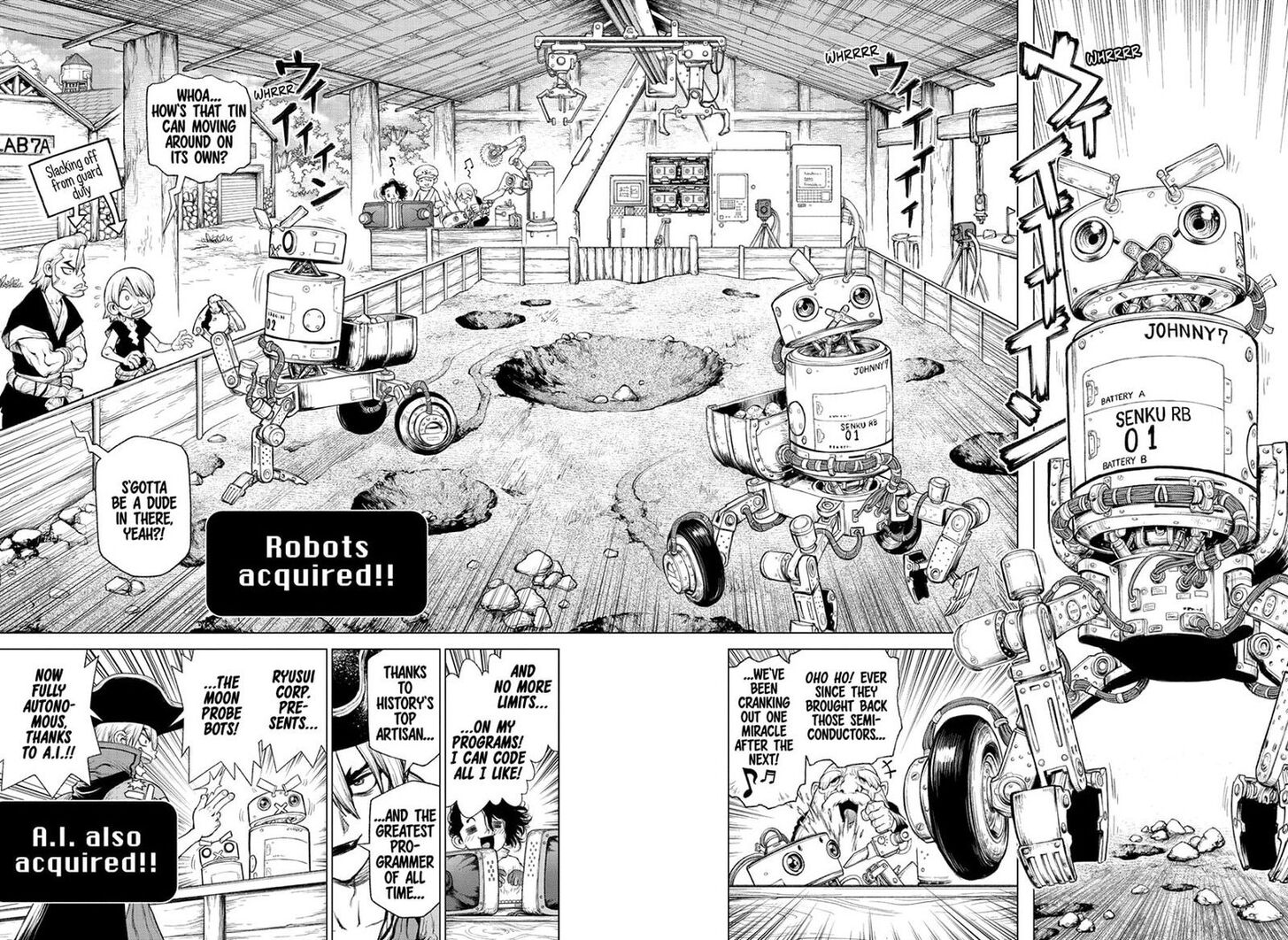 Read Dr. Stone en Manga Online