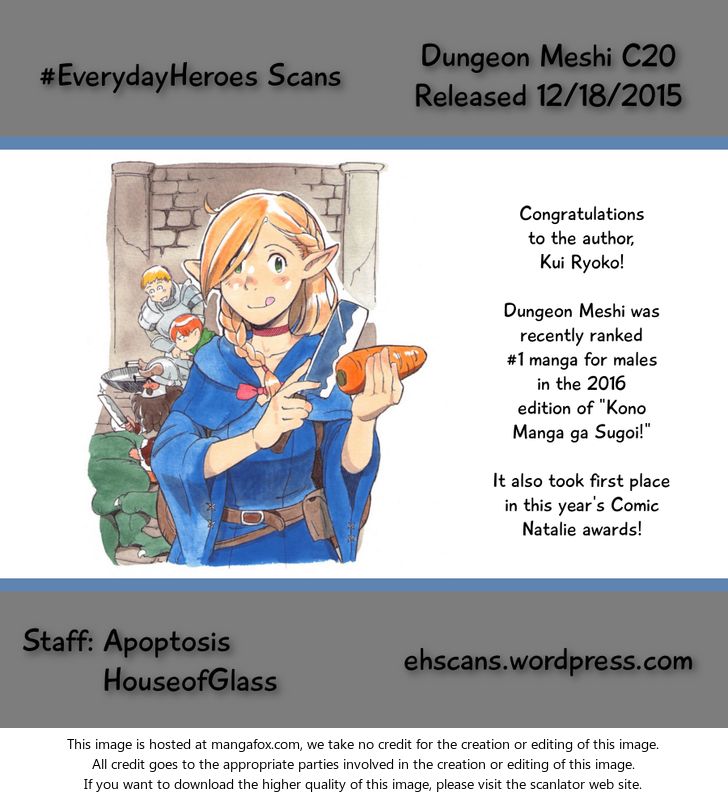 Read Dungeon Meshi en Manga Online