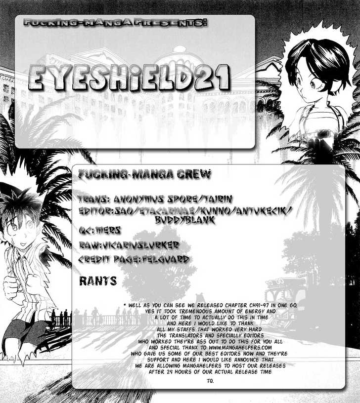 Read Eyeshield 21 en Manga Online