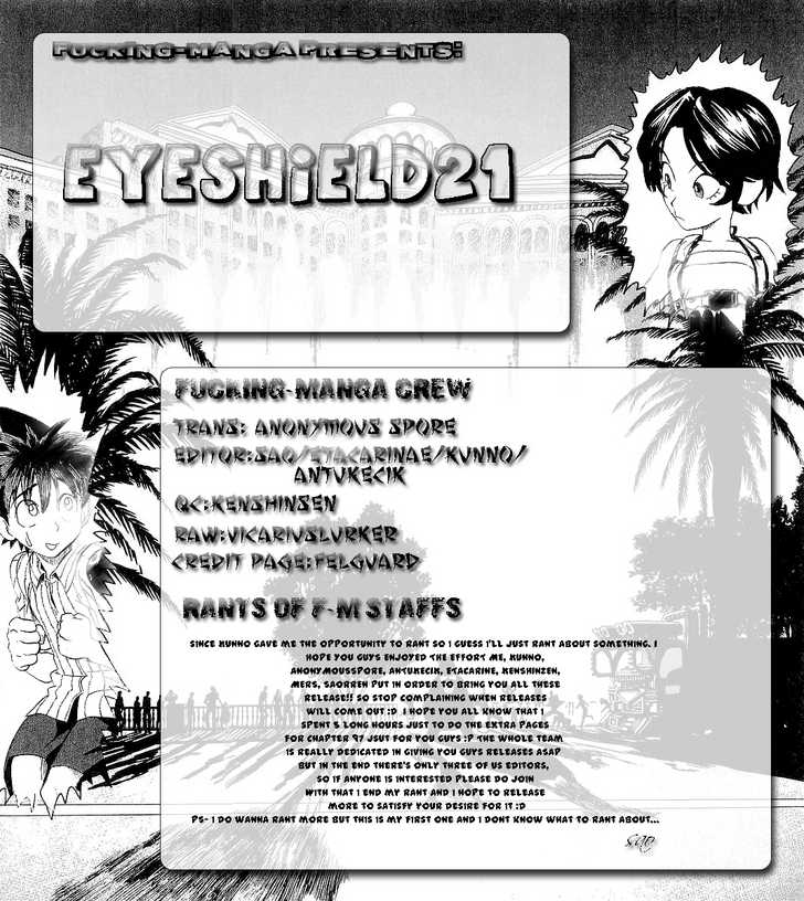 Read Eyeshield 21 en Manga Online