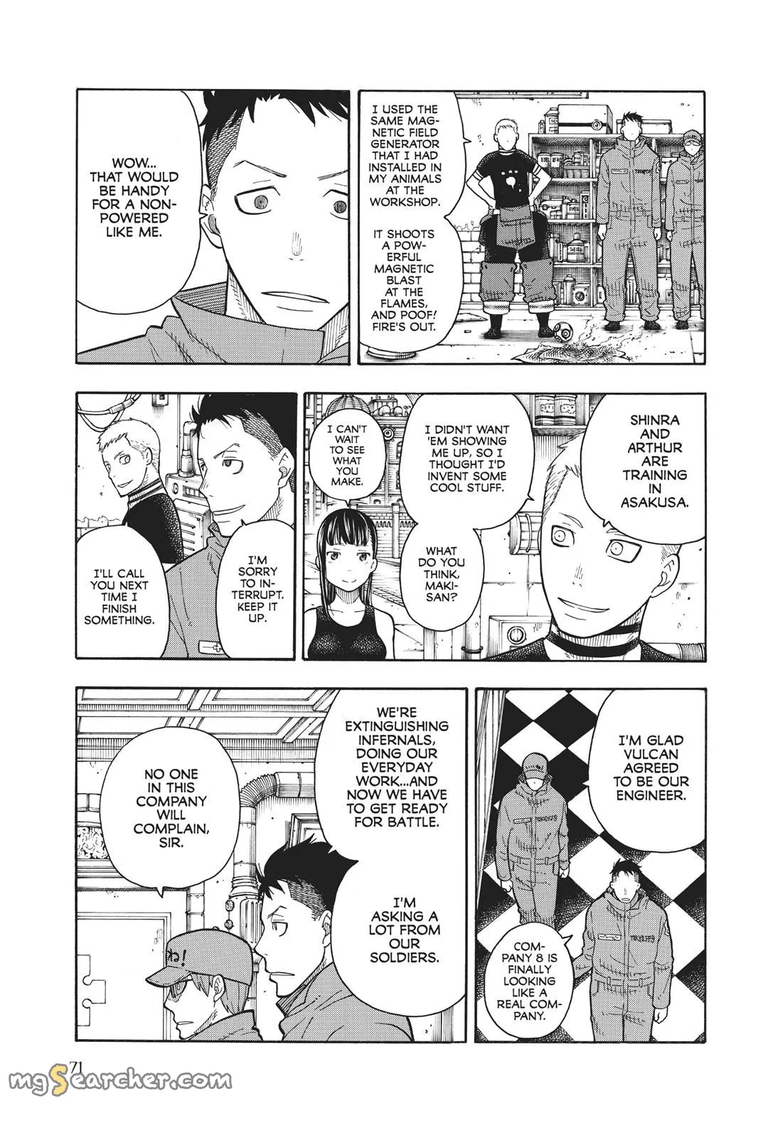 Read Fire Force en Manga Online