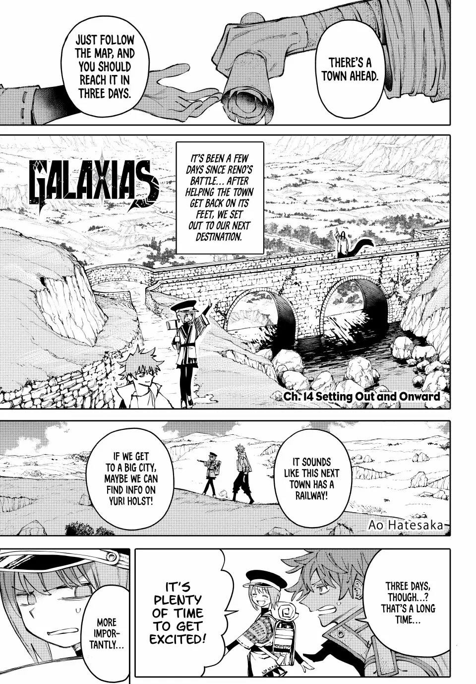 Read Galaxias en Manga Online