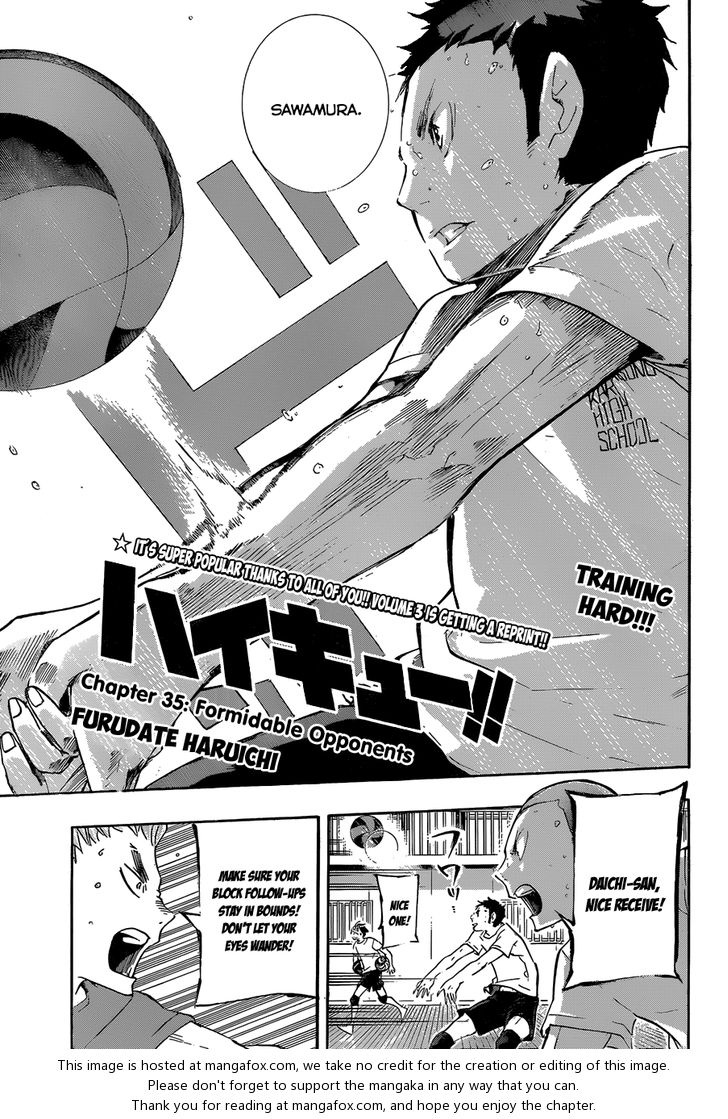 Read Haikyuu!! en Manga Online