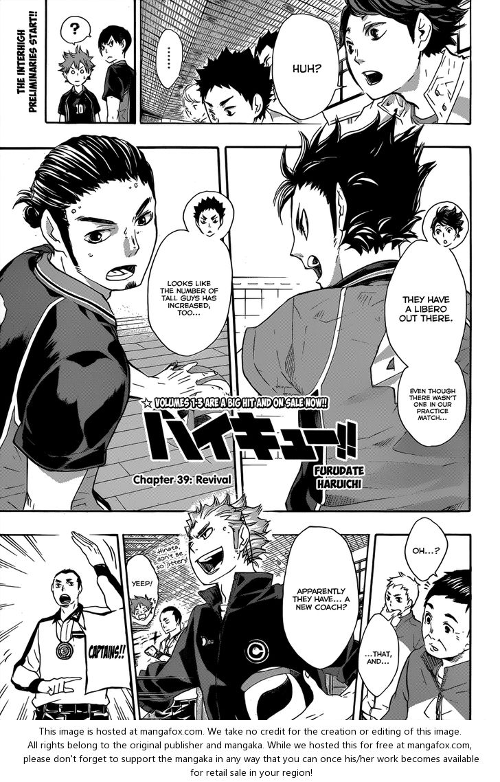 Read Haikyuu!! en Manga Online