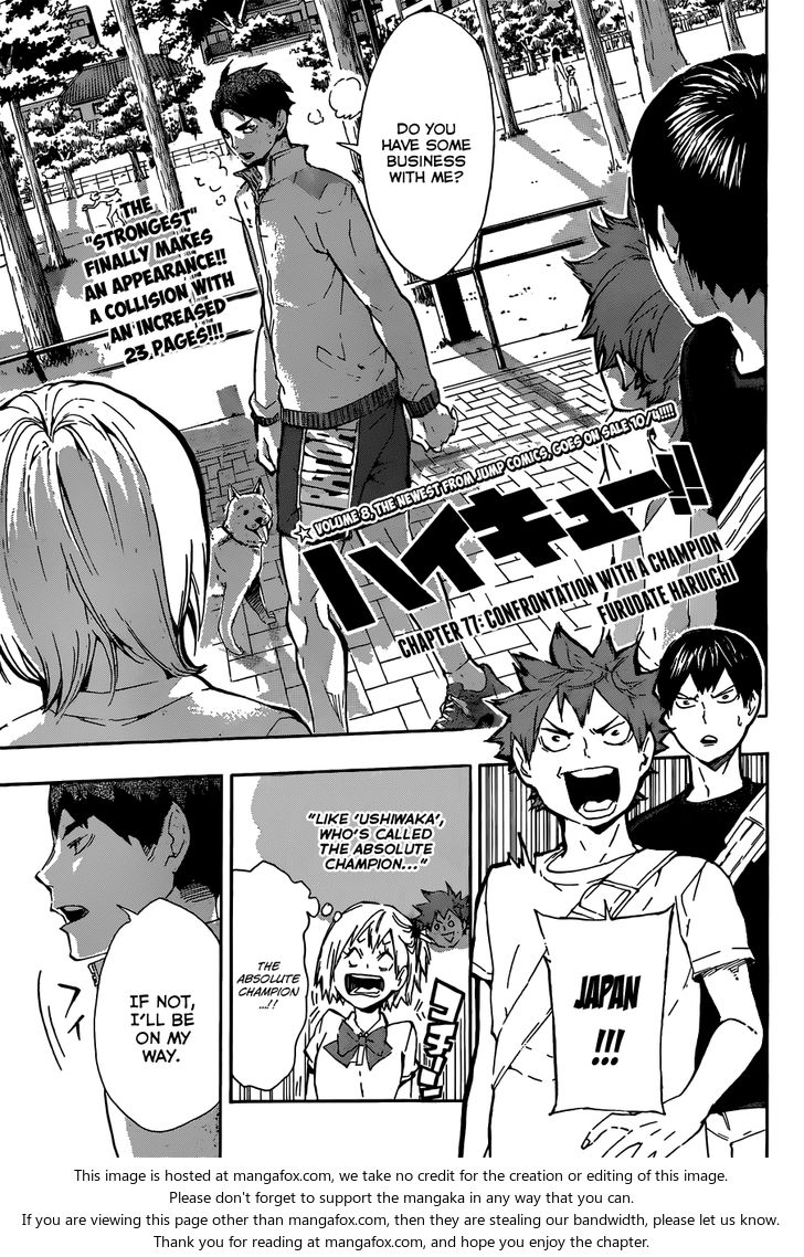Read Haikyuu!! en Manga Online