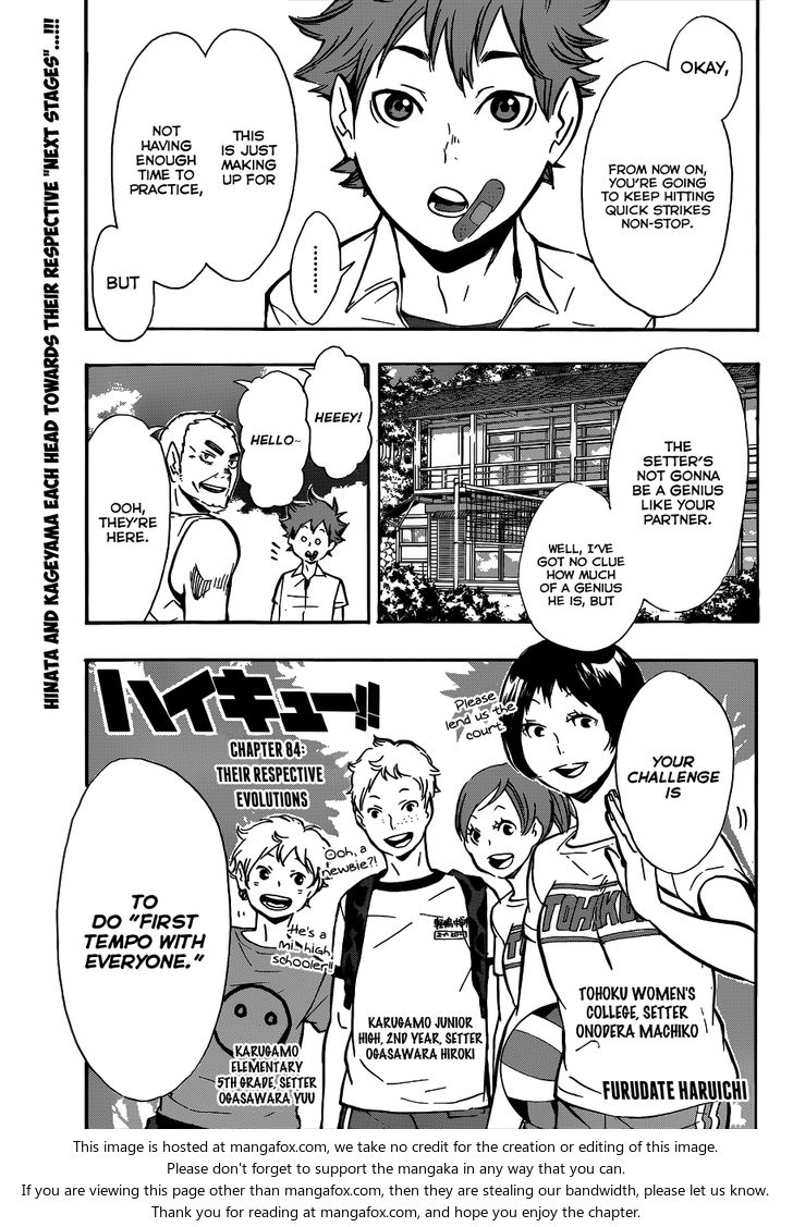 Read Haikyuu!! en Manga Online