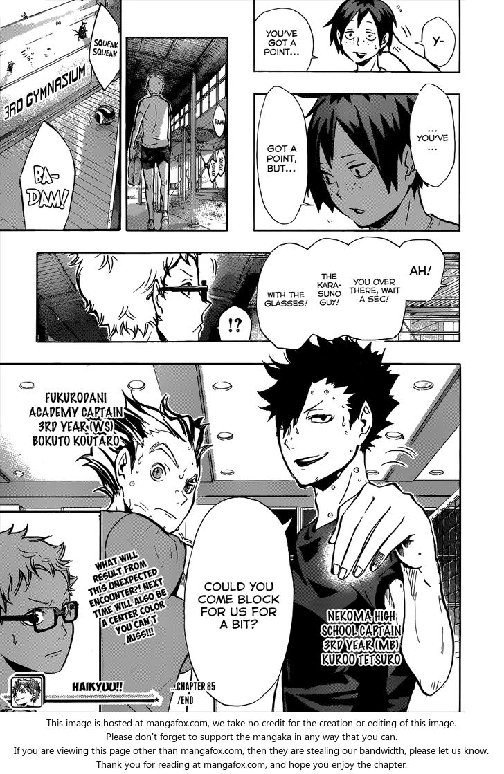 Read Haikyuu!! en Manga Online