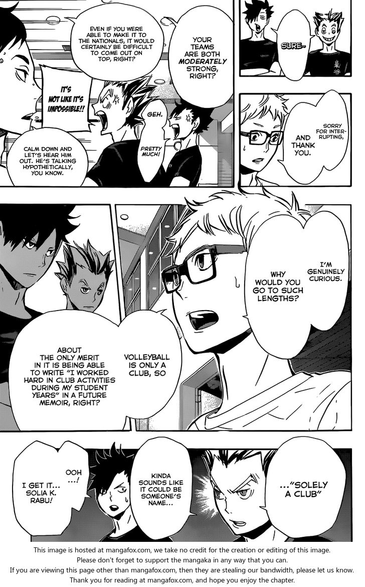 Read Haikyuu!! en Manga Online