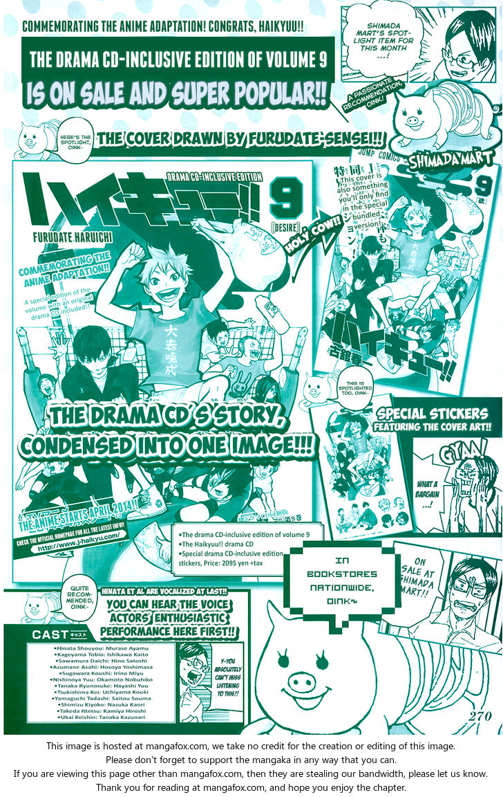 Read Haikyuu!! en Manga Online
