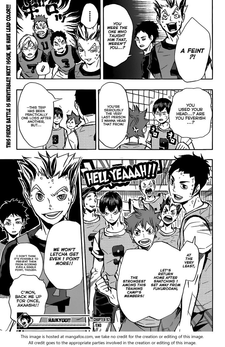 Read Haikyuu!! en Manga Online