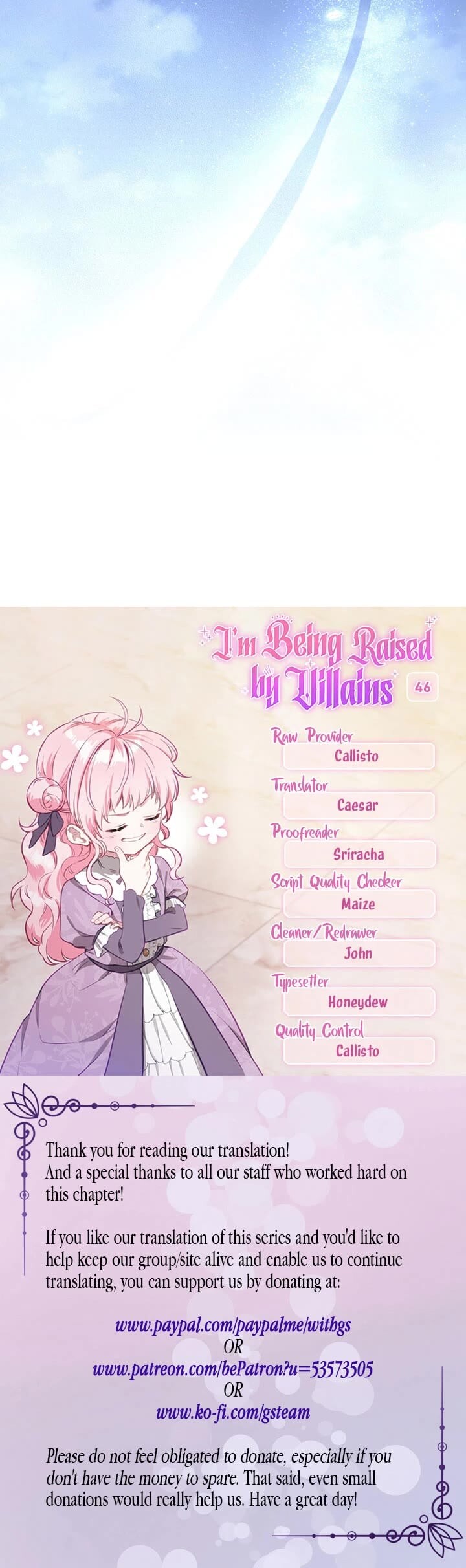 Read I'm Being Raised by Villains en Manga Online