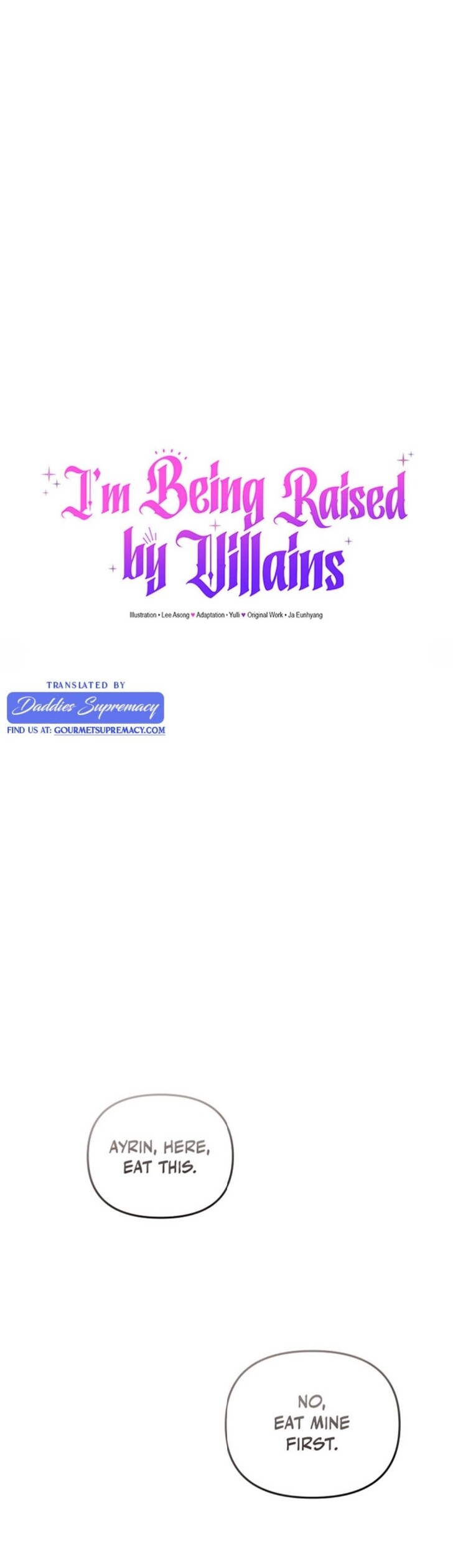 Read I'm Being Raised by Villains en Manga Online