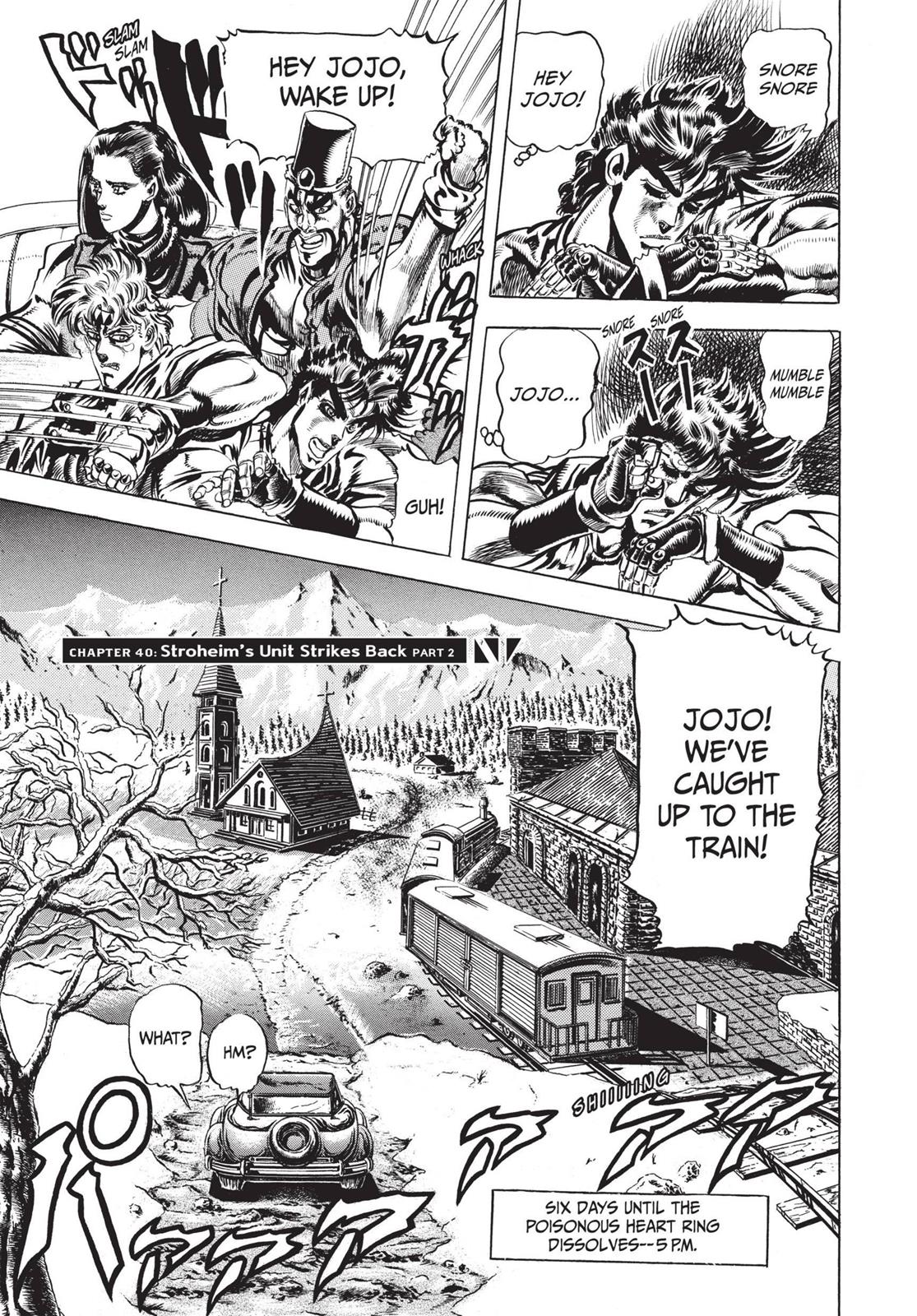 Read JoJo's Bizarre Adventure Part 2 Battle Tendency en Manga Online
