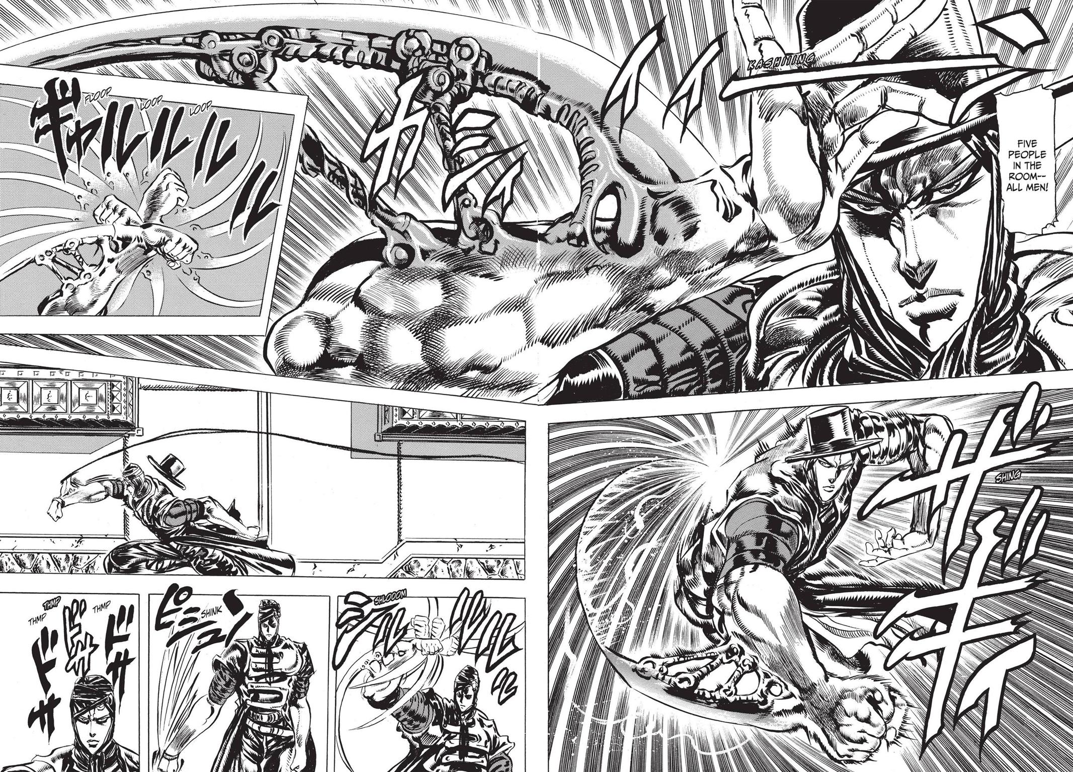 Read JoJo's Bizarre Adventure Part 2 Battle Tendency en Manga Online