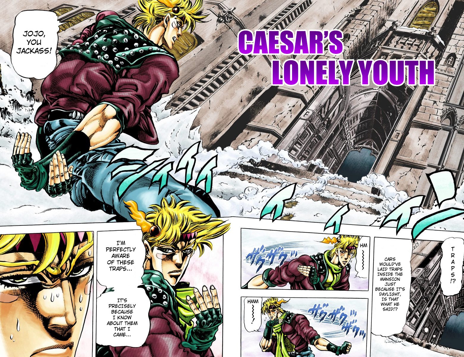 Read JoJo's Bizarre Adventure Part 2 Battle Tendency en Manga Online