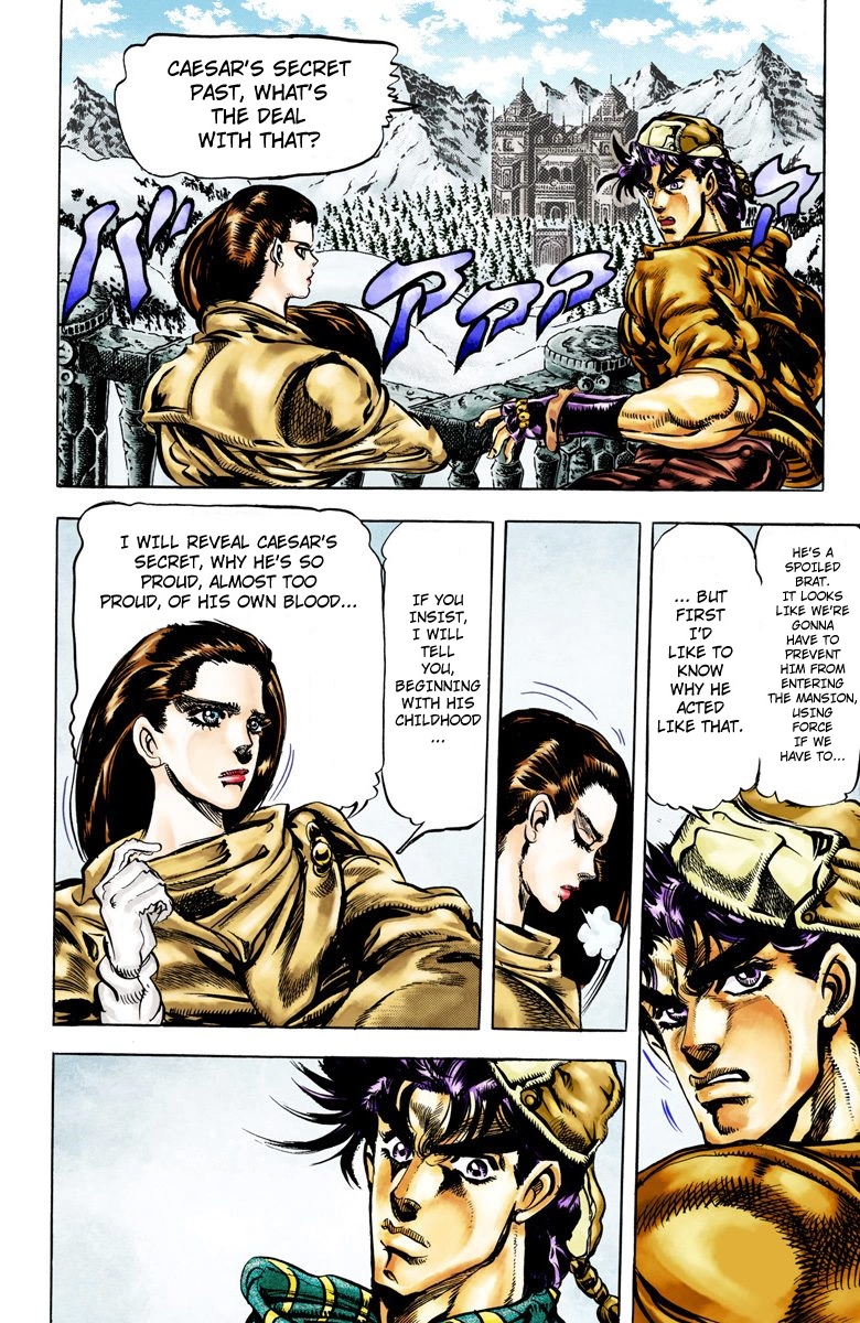 Read JoJo's Bizarre Adventure Part 2 Battle Tendency en Manga Online
