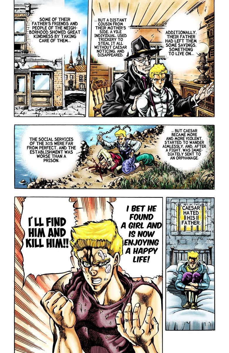 Read JoJo's Bizarre Adventure Part 2 Battle Tendency en Manga Online