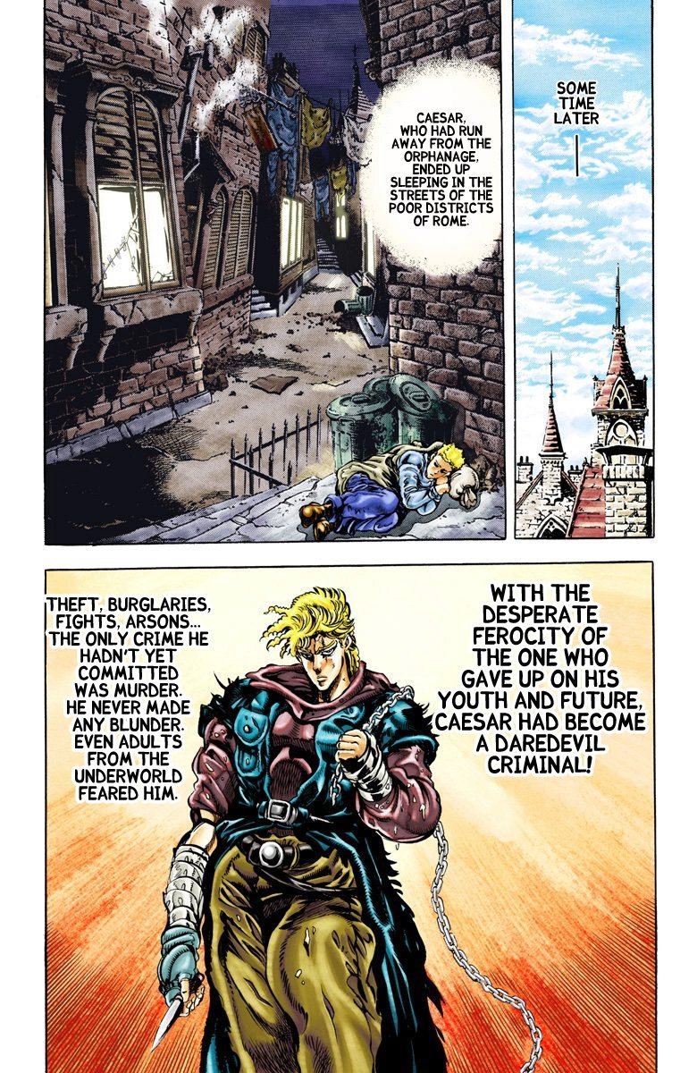 Read JoJo's Bizarre Adventure Part 2 Battle Tendency en Manga Online