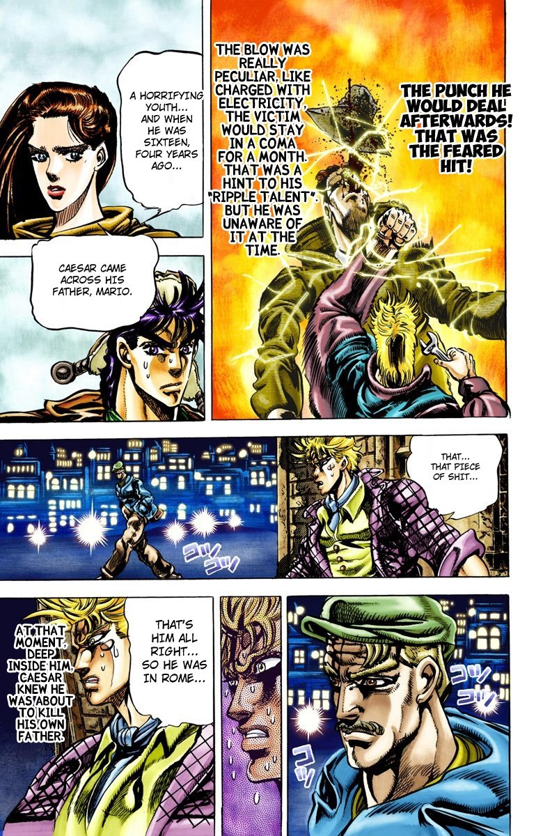 Read JoJo's Bizarre Adventure Part 2 Battle Tendency en Manga Online