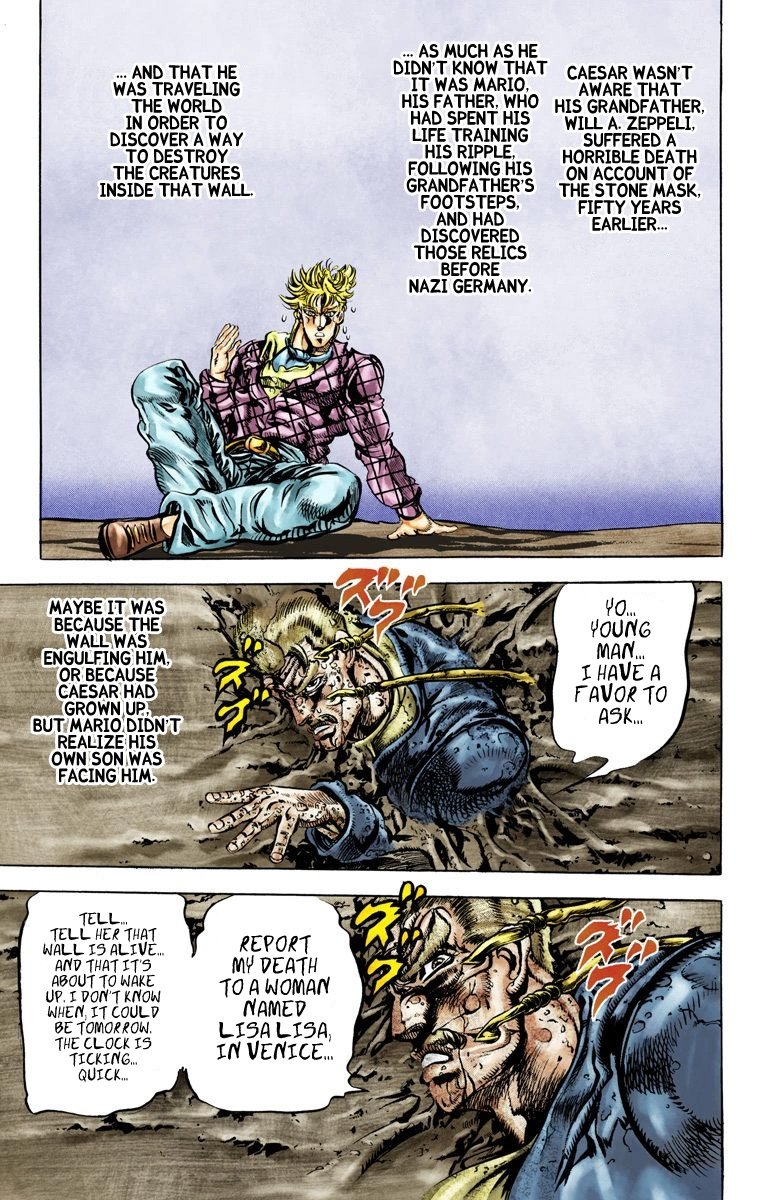 Read JoJo's Bizarre Adventure Part 2 Battle Tendency en Manga Online
